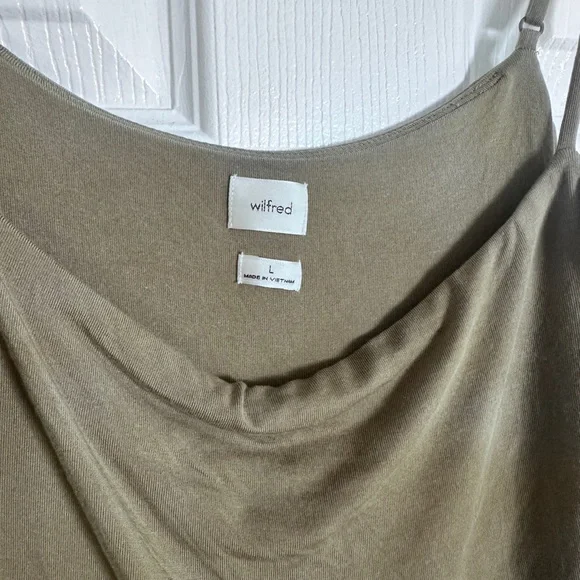 Wilfred Olive Green Spaghetti Strap Jumpsuit - Picture 6 of 6